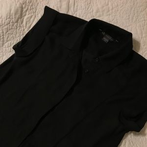 Armani Exchange button down blouse